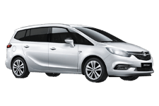 Van Hire West Lothian - Vauxhall Zafira 7-Seater - Minibus hire West lothian
